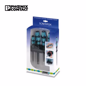 菲尼克斯 6件一字、十字螺丝批组套；SF-SL/PZ SET VDE