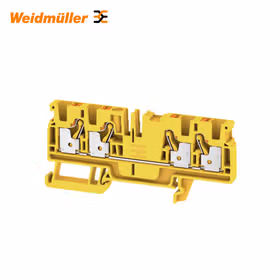 魏德米勒 直通型接线端子；A4C 4 YL