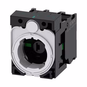 西门子 用于3个模块的支架,塑料,1S,1S,LED模块,绿色,AC/DC6-24V,螺栓型端子连接；3SU15011AG401NA0