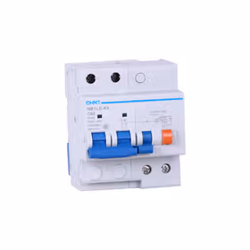正泰 漏电微型断路器；NB1LE-63 2P C63 30mA