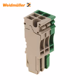 魏德米勒 Z系列,接线端子,接插件,米色,直接安装；ZP 2.5/1AN/3 GN/BE