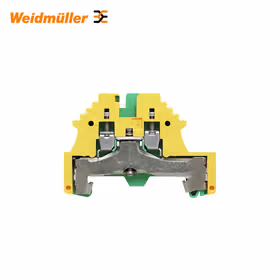 魏德米勒 接地型接线端子,螺钉联接,2.5mm,300A(2.5mm),绿/黄；WPE 2.5N