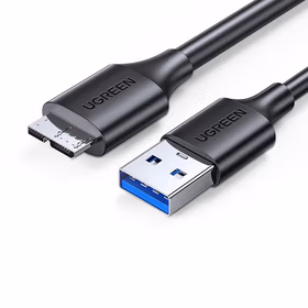 绿联UGREEN Micro USB 3.0数据线 60527 0.25m 黑色