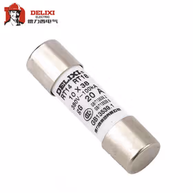 德力西电气 圆筒形帽熔断器 RT14 AC380V/500V 20A &Phi;22X58