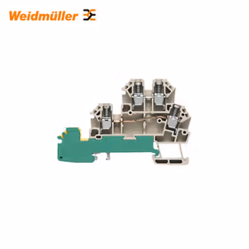 魏德米勒 W系列,传感器/执行器端子,额定横截面:2.5mm,螺钉联接；DLD 2.5/PE DB
