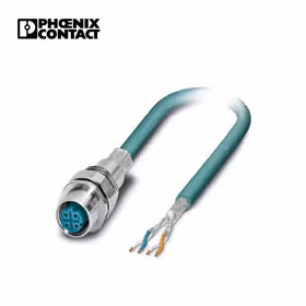 菲尼克斯 预制以太网电缆；VS-M12FSEC-OE-93E-LI/2,0