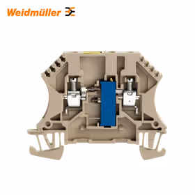 魏德米勒 W系列,安装元件端子,额定横截面:4mm,螺钉联接；WDUL 4/5K