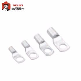 德力西电气 铜鼻子；SC10-6窥口鼻 镀锡 M6