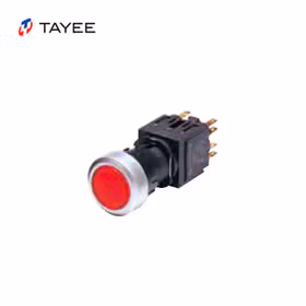 上海天逸电器 带灯自锁钮；LA42(S)PSD-11/DC24V/R