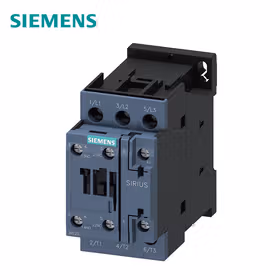 西门子 功率接触器,32A,15kW,1NO+1NC,200VAC,50Hz200-220V,60Hz,3极,尺寸S0,螺栓型端子连接；3RT20271AN60