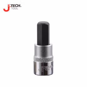 捷科(jetech) 12.5mm(1/2")系列100mm长六角旋具套筒H4；SK1/2-HX4-100