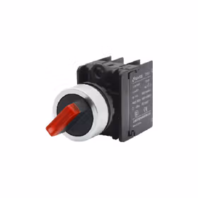 上海天逸电器 带灯短柄旋钮,红色；TPB1XD3-20/AC/DC24V/R