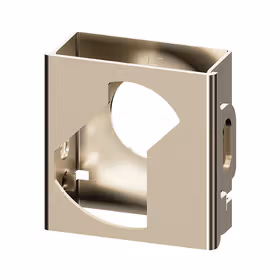 西门子 截止装置由金属制成,用于旋钮开关,22mm,短或长手柄,中心操作,以及可向右操作,不可向左操作；3SU19500DT800AA0