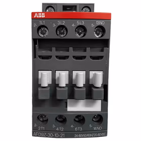 ABB  交/直流通用线圈接触器；AF09Z-30-10-21*24-60V AC/20-60V DC