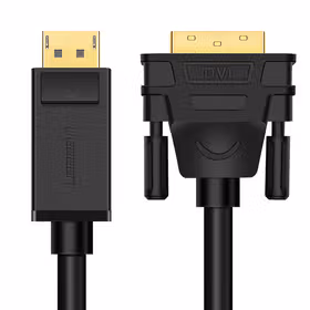 绿联(UGREEN) DP转DVI线线规:28AWG OD7.3MM分辨率:1920*1080 2米:铝箔袋包装；10221