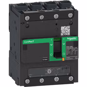 施耐德电气 塑壳断路器 NSXm160H 70kA AC 4P4D 160A TMD ELINK；C12H4TM160LZ