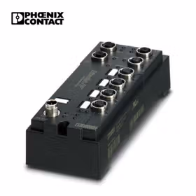 菲尼克斯 EtherNet/IP总线耦合器引出一个本地总线；FLM BK EIP M12 DI 8 M12-2TX