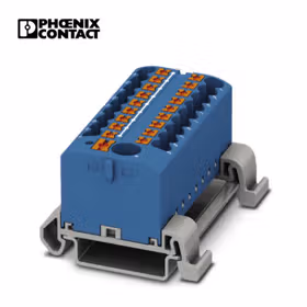 菲尼克斯 接线板；PTFIX 6/18X2,5-NS35A BU