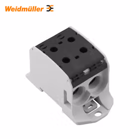 魏德米勒 W系列,接线板,端子导轨/安装板；WPD 231 2X95/2X95 BK