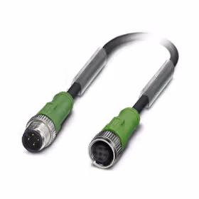 菲尼克斯 传感器/执行器电缆；SAC-4P-M12MS/ 3,0-PUR/M12FS
