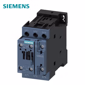 西门子 功率接触器,38A,18.5kW,1NO+1NC,24VDC通信能力,3极,尺寸S0,螺栓型端子连接；3RT20281BB400CC0