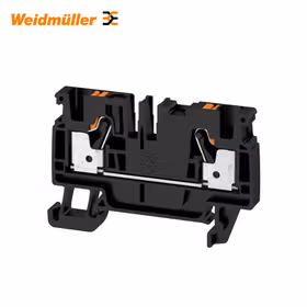 魏德米勒 直通型接线端子；A2C 4 BK