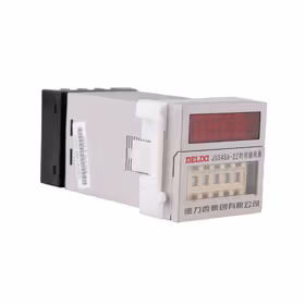 德力西电气 数显式时间继电器；JSS48A-2Z 0.01S-99H99M AC220V带PF083A座