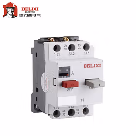 德力西电气 电动机断路器；DZ108-20 10A 二常开