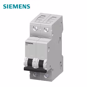 西门子 微型断路器 2A 2P C 10kA；5SY42027