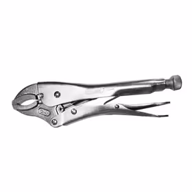 得力 专业级圆口大力钳铬钒钢   10寸；DL0381