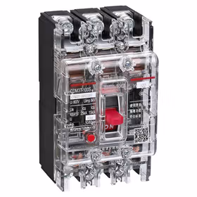 德力西电气 CDM3T系列透明塑料外壳式断路器；CDM3T-100S/3300 16A