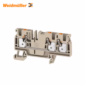 魏德米勒 直通型接线端子；A3C 4