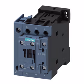西门子 功率接触器,25A,11kW, 2NO+2NC 60VDC4极,尺寸S0螺栓型端子连接1NO+1NC,集成；3RT25261BE40