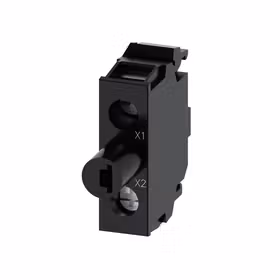 西门子 LED模块带集成式LED,AC230V,琥珀色,螺栓型端子连接用于底部固定安装；3SU14012BF001AA0