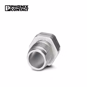 菲尼克斯 采用M12标准螺纹的外壳螺钉连接；SACC-DSIV-M12-PLUG