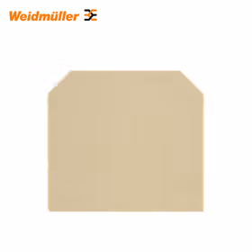 魏德米勒 SAK系列,接线端子,端板,1.5mm,米色,直接安装；AP DK4Q