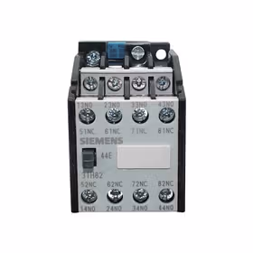 西门子 接触器继电器AC50HZ,220V辅助触点：8个常开触点,规格0,螺纹连接；3TH82800XM0