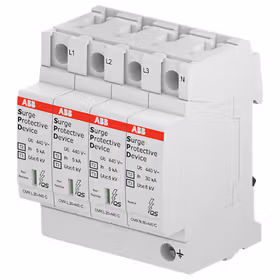 ABB 电涌保护器；OVR T2-T3 3N 20-440 P QS