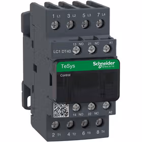 施耐德电气 国产TeSys D系列四极接触器,25A,24V,50/60Hz；LC1DT40B7C