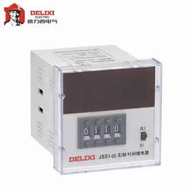 德力西电气 时间继电器；JSS1-05C/M 0.1S-99.9S/1-999S AC/DC24V