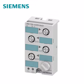 西门子 AS-i紧凑型模块K45数字4DQ.IP674x输出,1A24VDC所有输出端4个M12接口安装板3RK1901-2EA00或3RK1901-2DA00须单独订货；3RK11001CQ200AA3