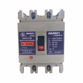 上海人民电器厂(上联) 交流塑壳断路器；RMM1-250H/3300 250A