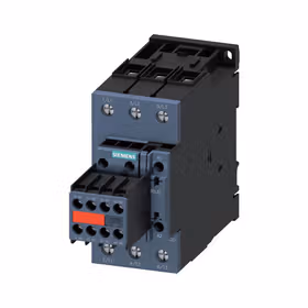 西门子 接触器,37kW,2NO+2NC,AC110V,50Hz,120V,60Hz,含插入式可变电阻,3极,尺寸S2,螺栓型端子连接辅助开关不可分；3RT20381CK643MA0