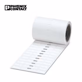 菲尼克斯 标识,盘卷,白色,未标记,背胶固定,标识区域大小:19x6mm；EML (19X6)R