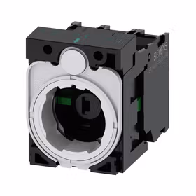 西门子 用于3个模块的支架,塑料,1S,1S,LED模块,黄色,AC/DC6-24V,螺栓型端子连接；3SU15011AG301NA0