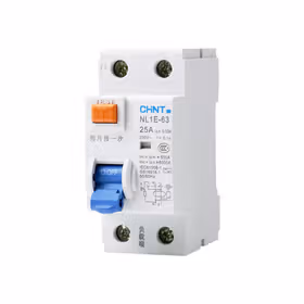 正泰 漏电微型断路器；NL1E-63 1P+N 25A 30mA