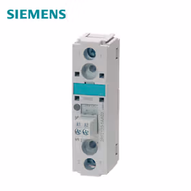 西门子 半导体继电器,单相等分间隔22.5mm,50A 48-460V/24VDC螺栓型端子连接；3RF21501AA04