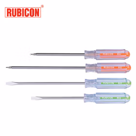 罗宾汉(RUBICON) 不锈钢一字形螺丝批5X150mm；802-6"(-)