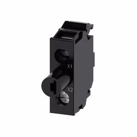 西门子 LED模块带集成式LED,AC/DC24-240V,红色,螺栓型端子连接用于底部固定安装；3SU14012BH201AA0