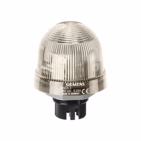西门子 集成的信号灯,连续光,带集成式LED,透明,24VAC/DC,直径为70mm；8WD53205AE